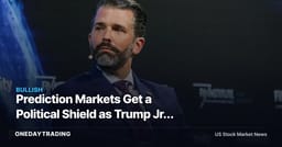 Prediction Markets Get a Political Shield as Trump Jr. Warns GOP AGs