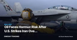 Oil Faces Hormuz Risk After U.S. Strikes Iran Over Shipping Attacks