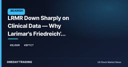 LRMR Down Sharply on Clinical Data — Why Larimar's Friedreich's Ataxia Mechanism Faces Its Defining Test