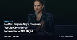 Netflix: Bajaria Says Streamer Would Consider an International NFL Rights Package