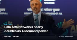 Palo Alto Networks nearly doubles as AI demand powers another beat — why the spree matters