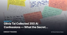 Olivia Tai Collected 350 AI Confessions — What the Secrets Actually Show