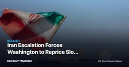 Iran Escalation Forces Washington to Reprice Slow Sanctions — What Markets Miss