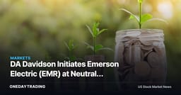 DA Davidson Initiates Emerson Electric (EMR) at Neutral: Growth Trend Real, Valuation Already Reflects It