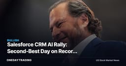 Salesforce CRM AI Rally: Second-Best Day on Record Tests Skeptics