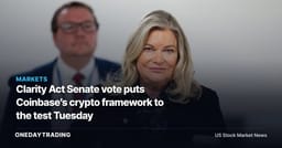 Clarity Act Senate vote puts Coinbase’s crypto framework to the test Tuesday