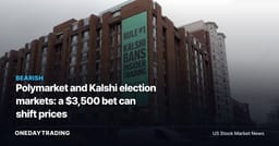Polymarket and Kalshi election markets: a $3,500 bet can shift prices